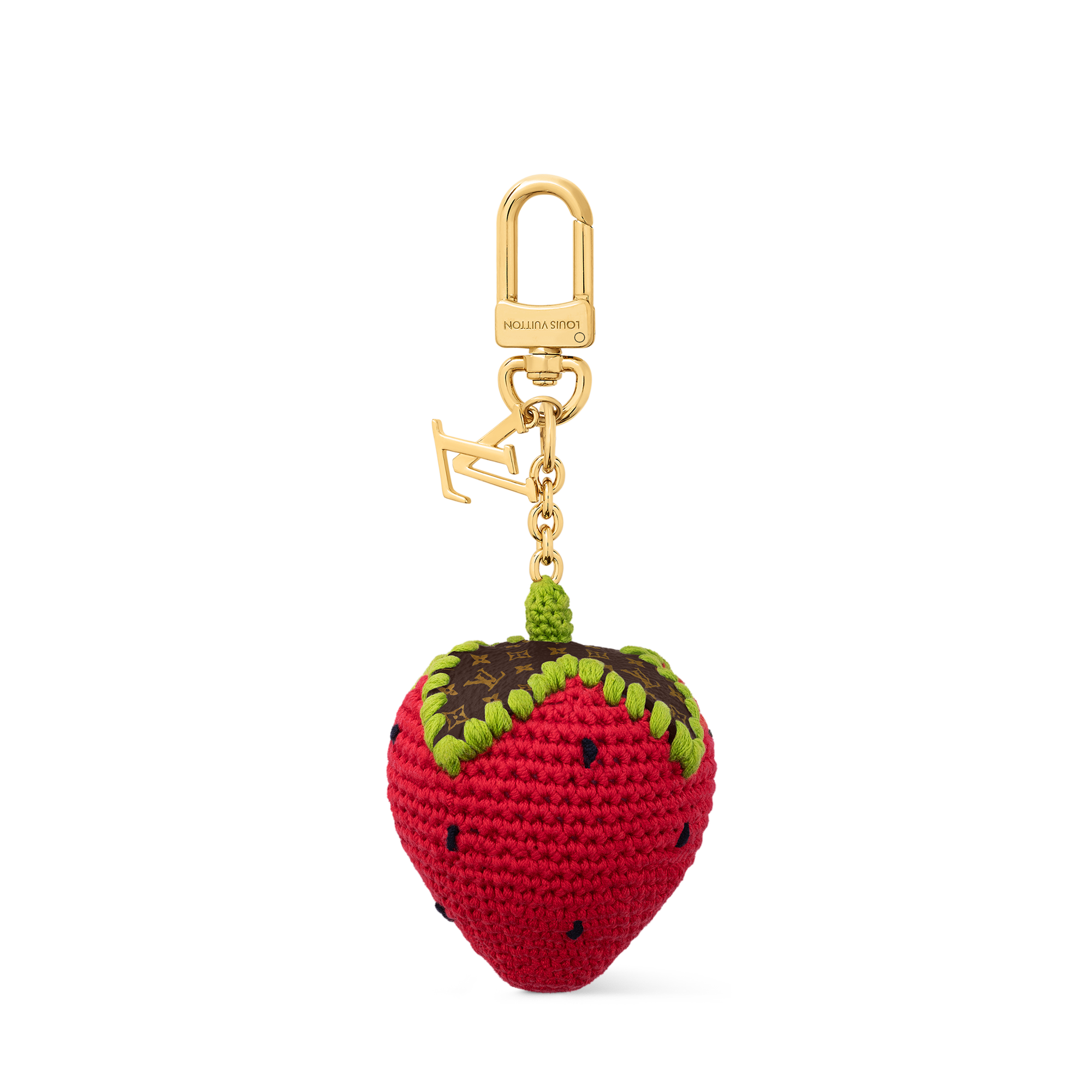 Berrylicious Crochet Bag Charm . - Key Holders and Bag Charms